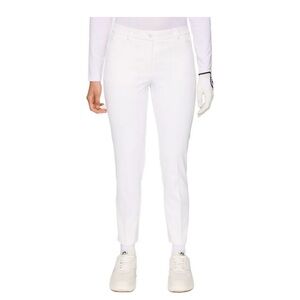 J.Lindeberg Women's Elegant White Cropped Pants size 29 New with tag